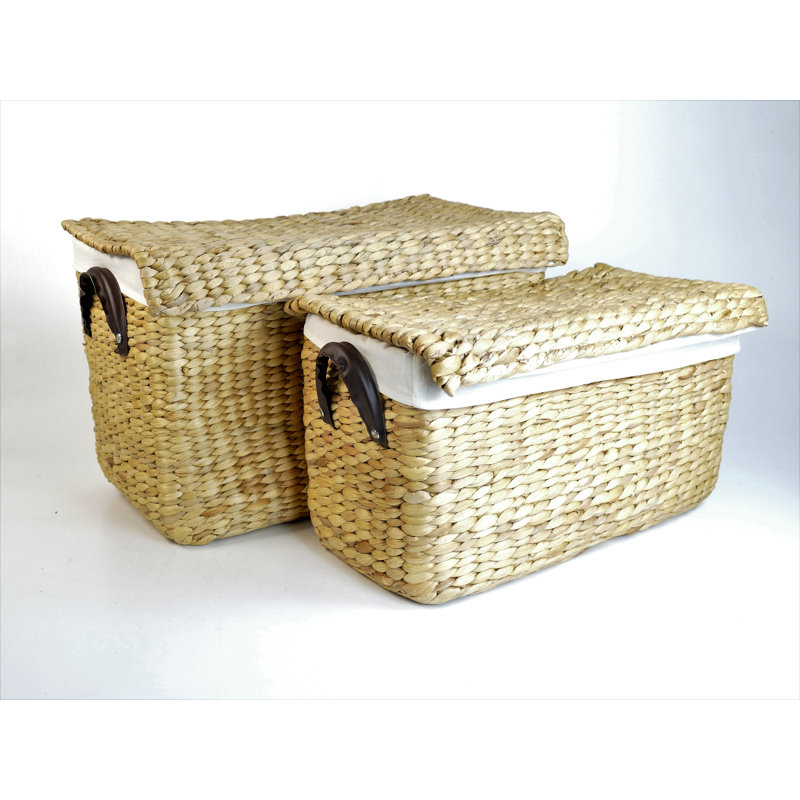 Brambly Cottage 2-tlg. Körbe-Set aus Korbgeflecht & Bewertungen